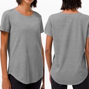 Lululemon Waffle Knit Tee